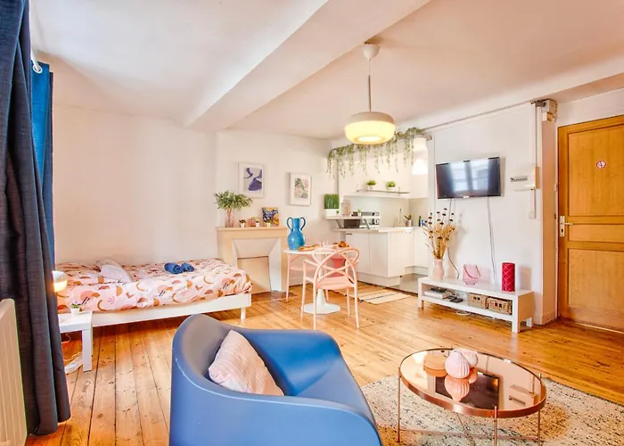 Navyrose - Joli - Centre De شقة كان